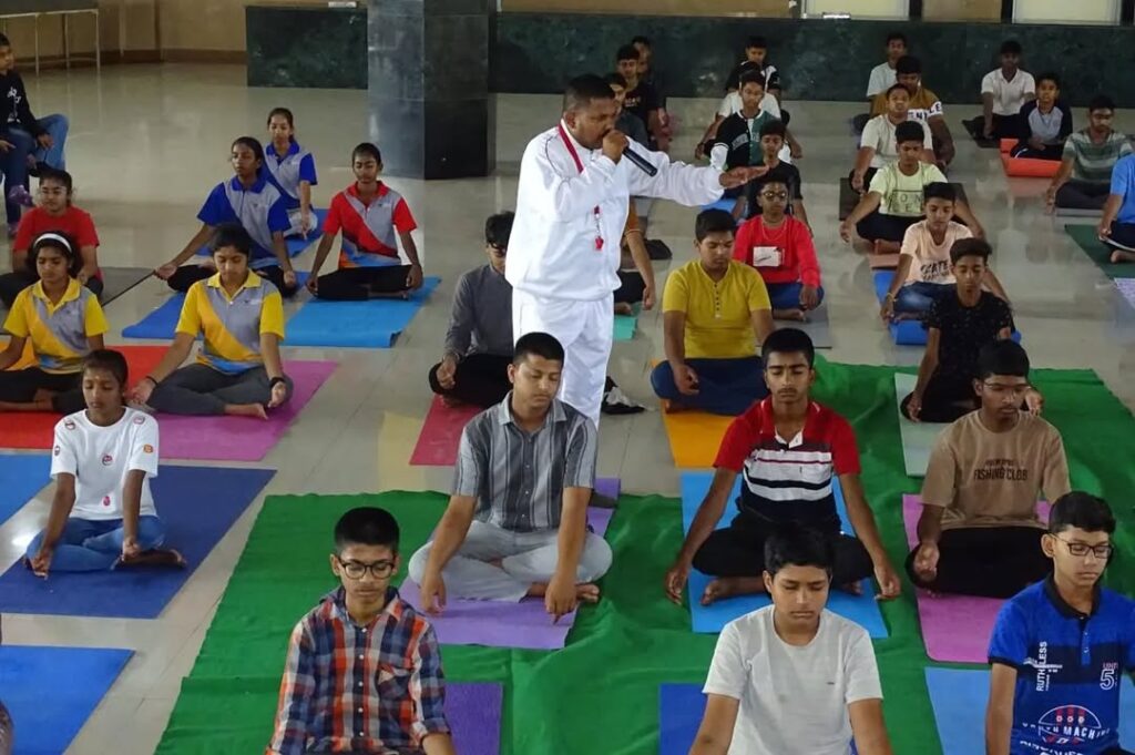 Yoga Day Spirit Shines Bright at TJIS