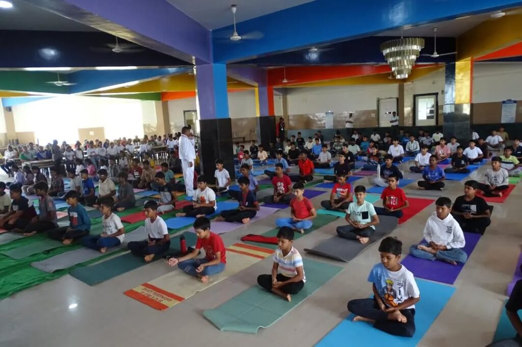 Yoga Day Spirit Shines Bright at TJIS