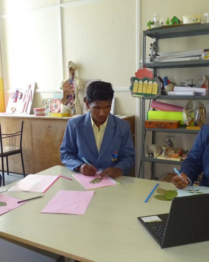 BiPC Students Create Herbarium Sheets at TJIS