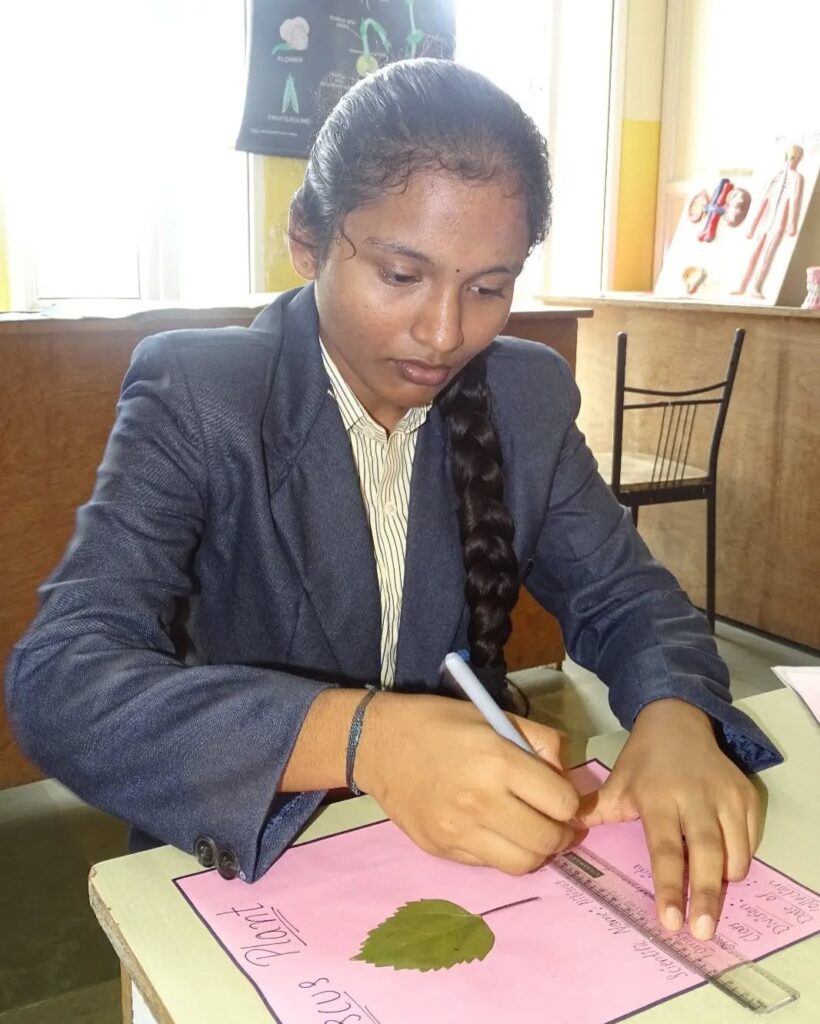 BiPC Students Create Herbarium Sheets at TJIS