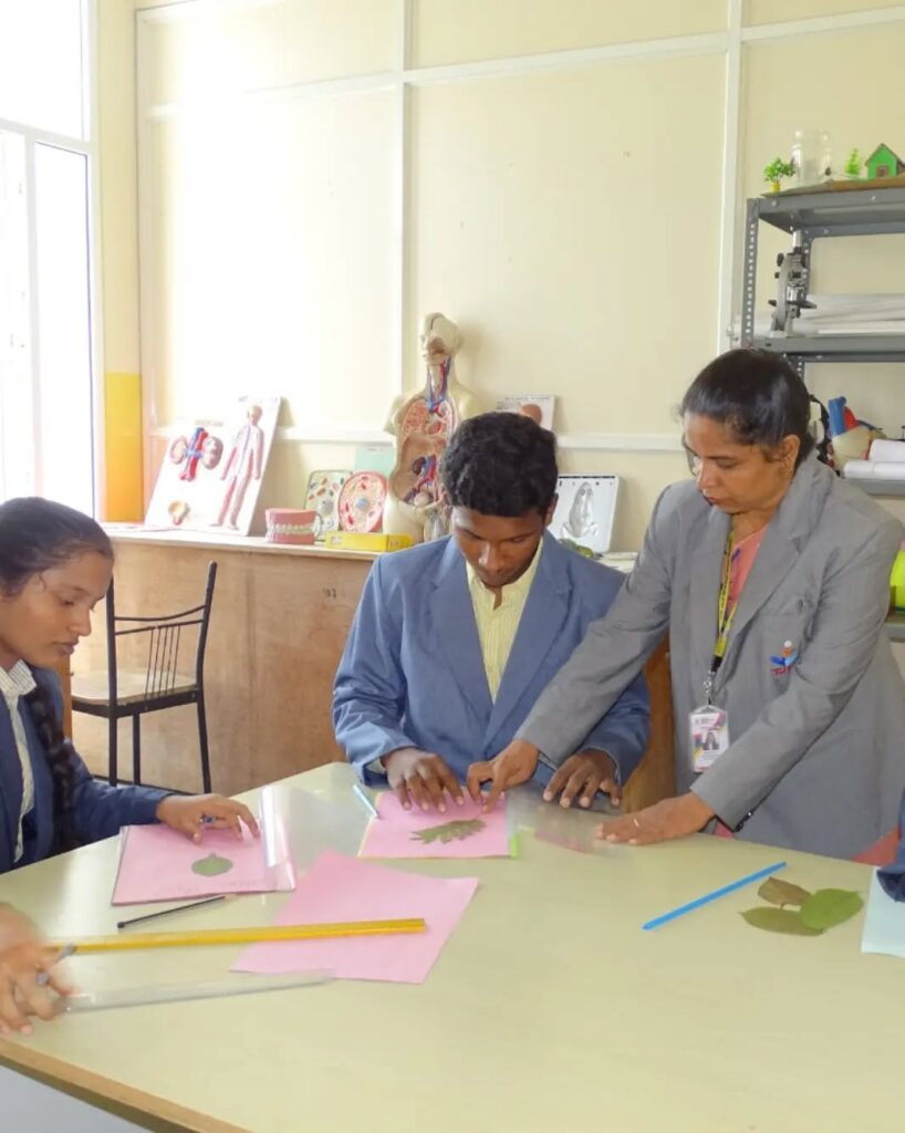 BiPC Students Create Herbarium Sheets at TJIS