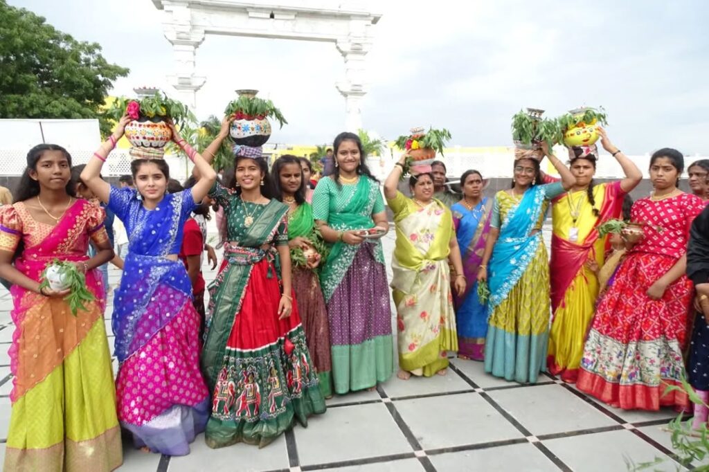 A Colorful and Joyful Bonalu Festival Celebration at TJIS