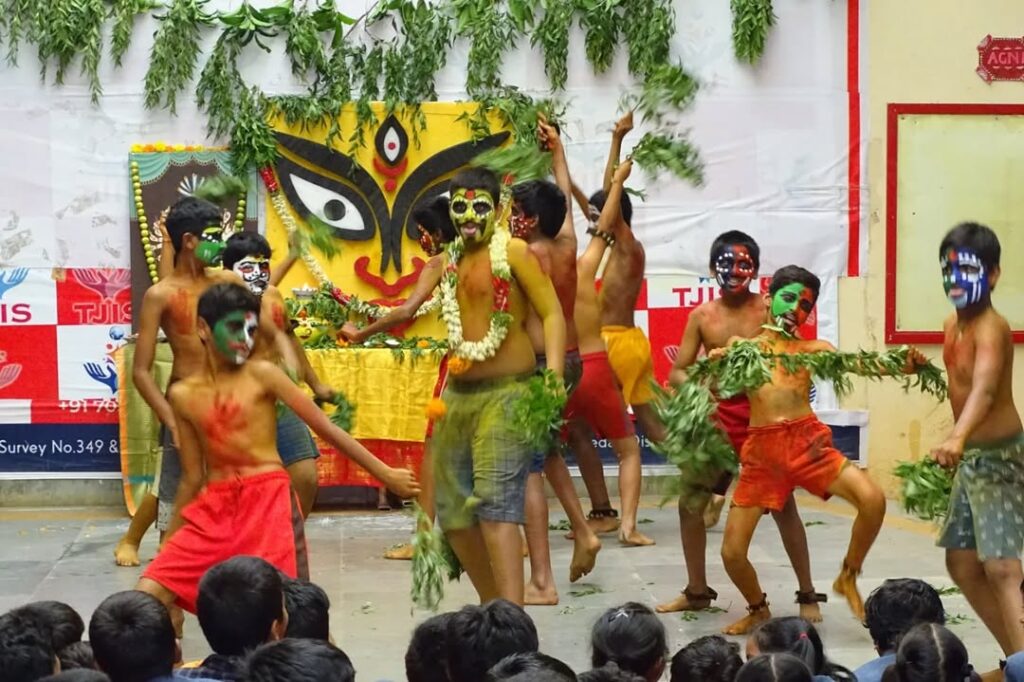 A Colorful and Joyful Bonalu Festival Celebration at TJIS