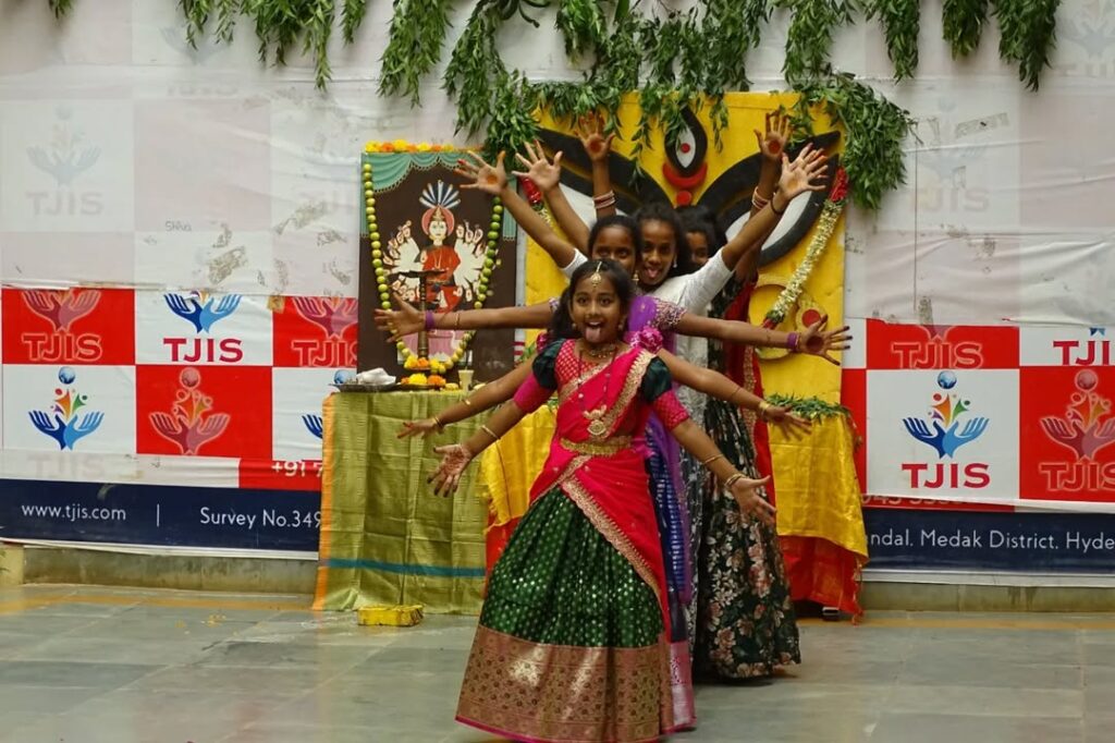 A Colorful and Joyful Bonalu Festival Celebration at TJIS