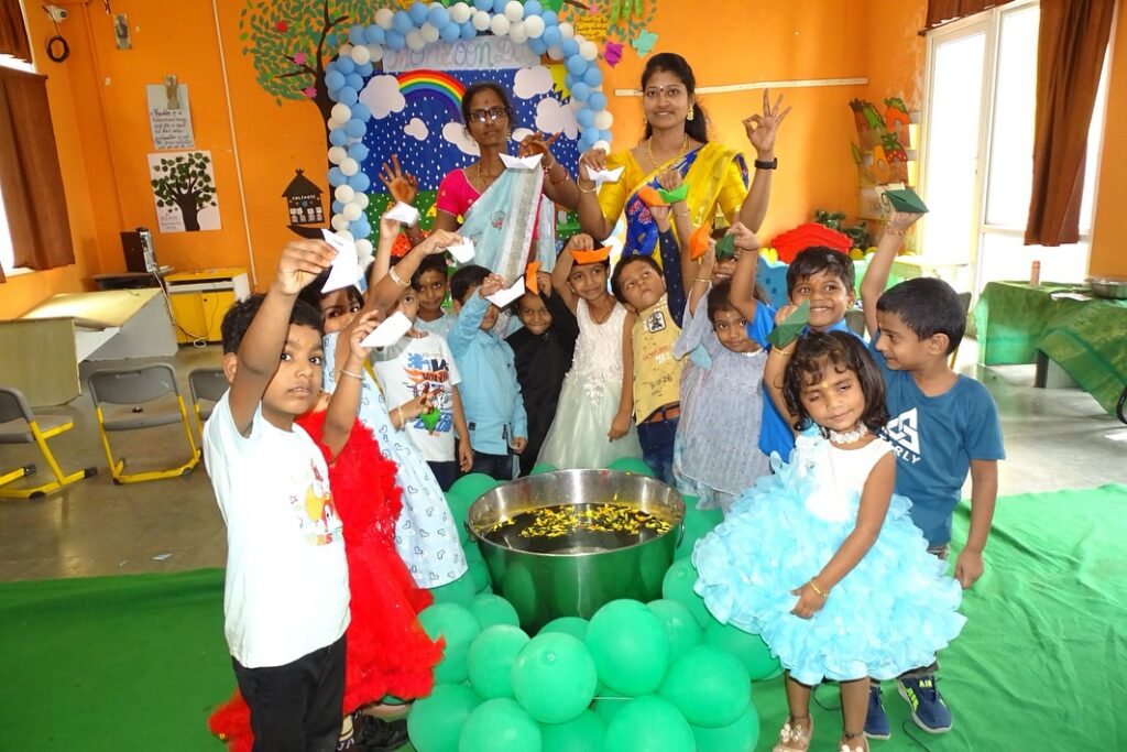 Monsoon Day Celebration at The Jain International School