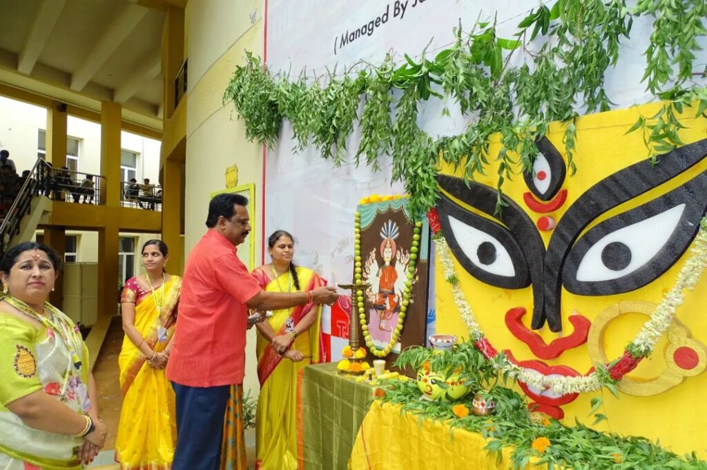 A Colorful and Joyful Bonalu Festival Celebration at TJIS