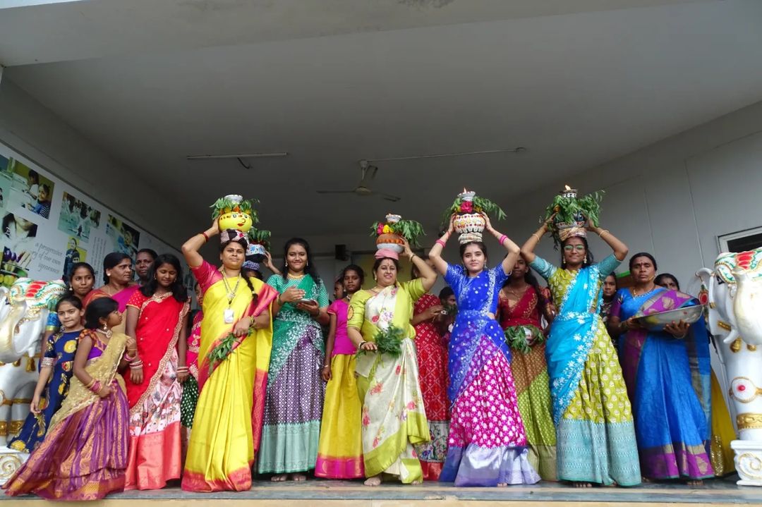 A Colorful and Joyful Bonalu Festival Celebration at TJIS