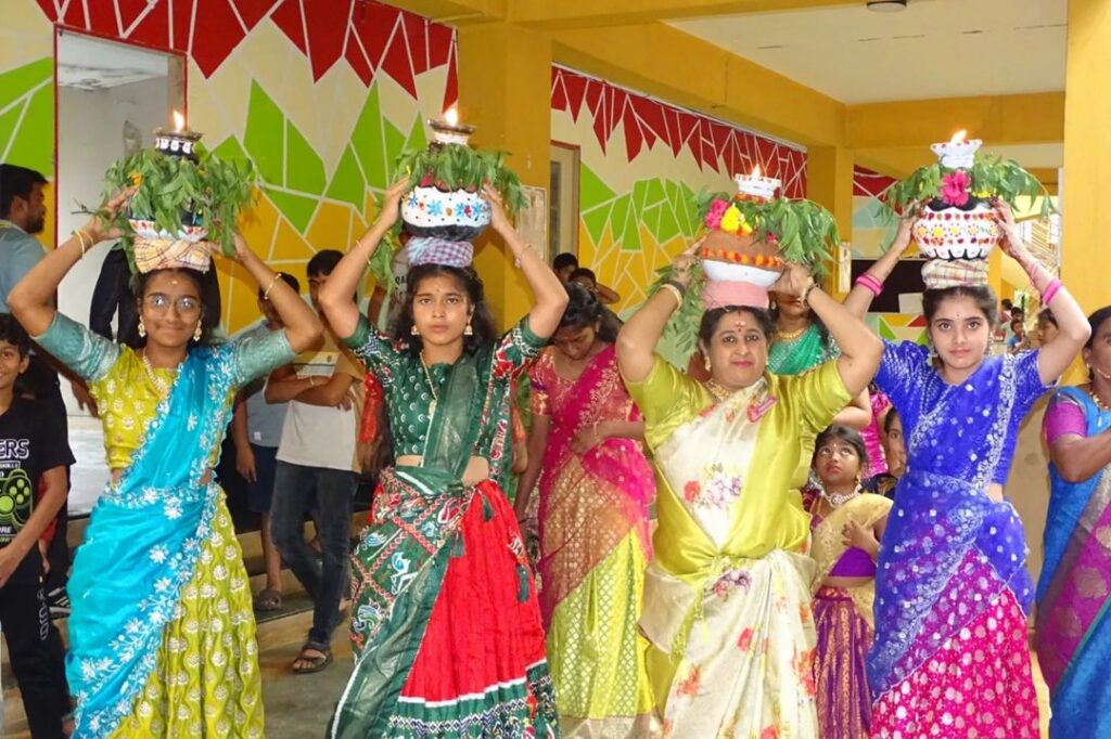 A Colorful and Joyful Bonalu Festival Celebration at TJIS