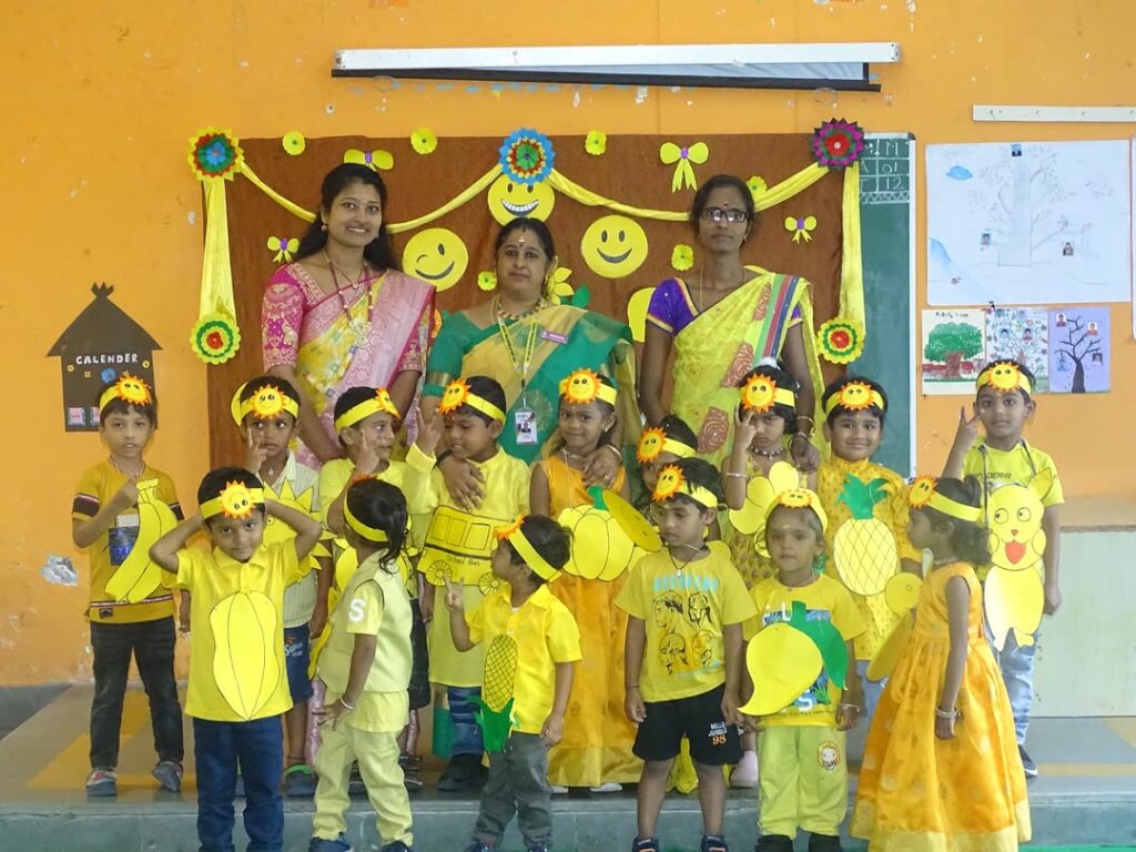 Yellow Day Celebrations at TJIS School