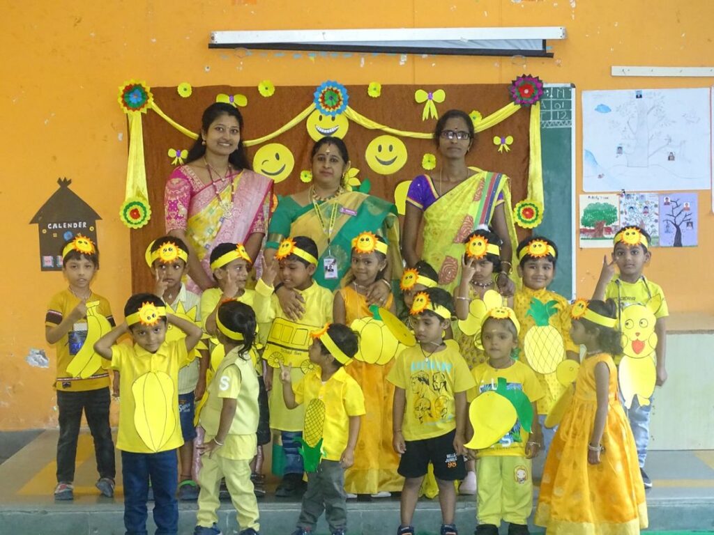 Yellow Day Celebrations at TJIS School