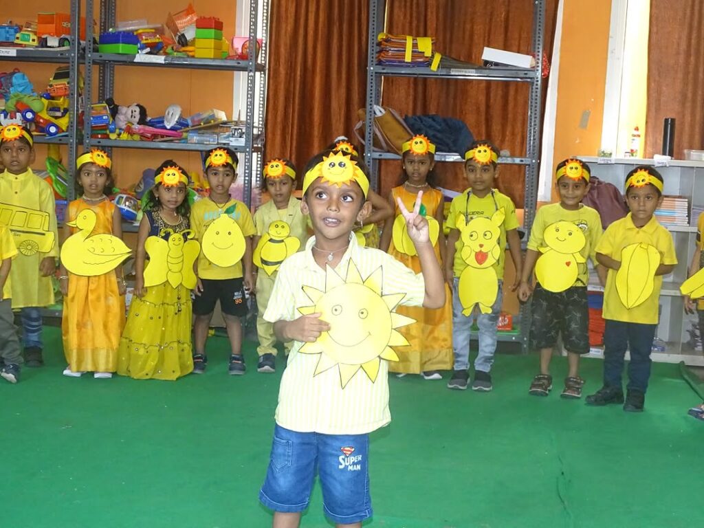 Yellow Day Celebrations at TJIS School