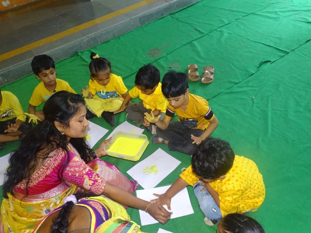 Yellow Day Celebrations at TJIS School