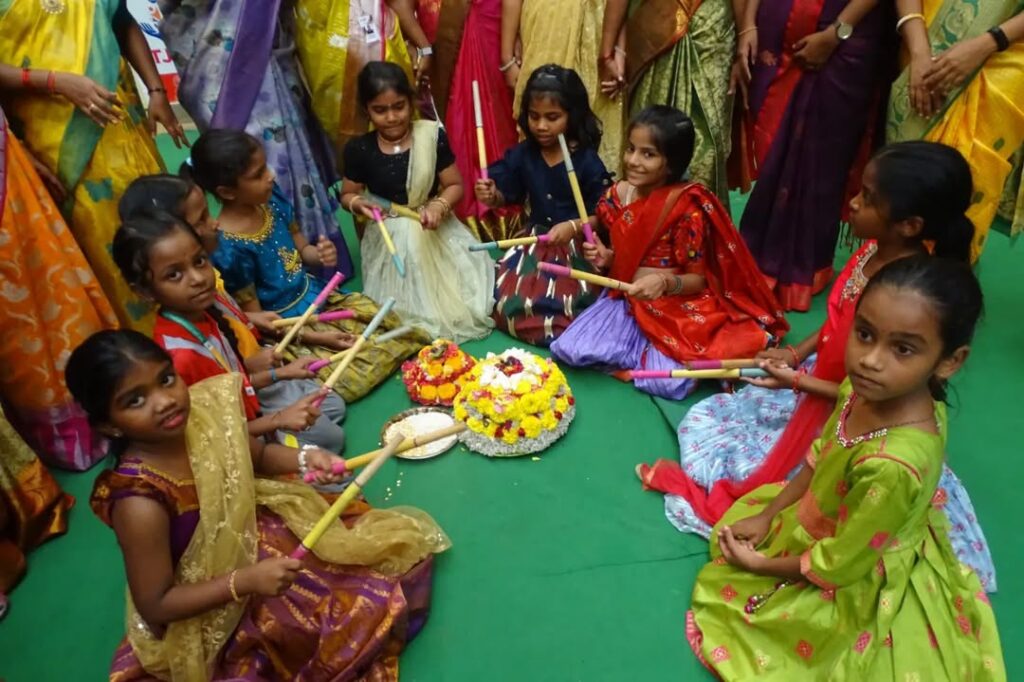 Bathukamma Celebrations at TJIS