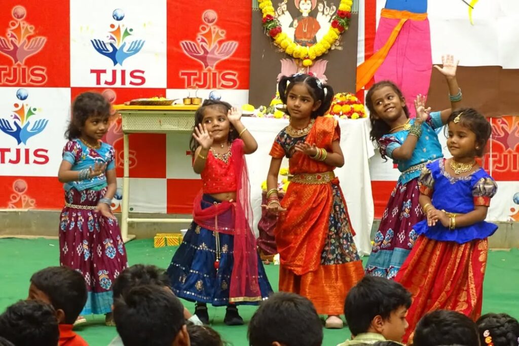 Bathukamma Celebrations at TJIS