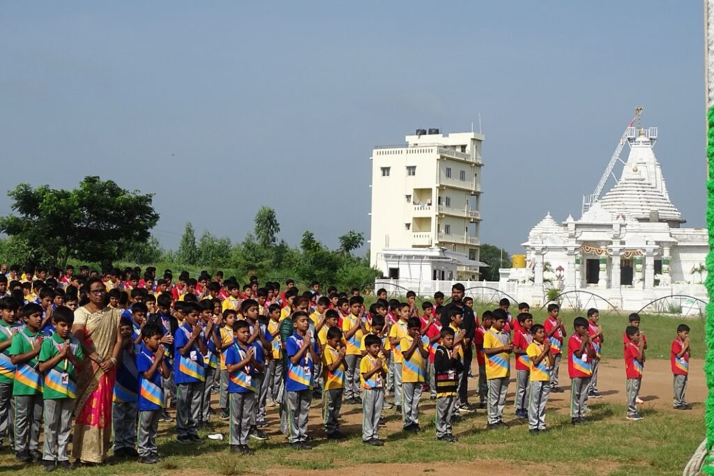 TJIS Students Honor Telangana State Liberation Day