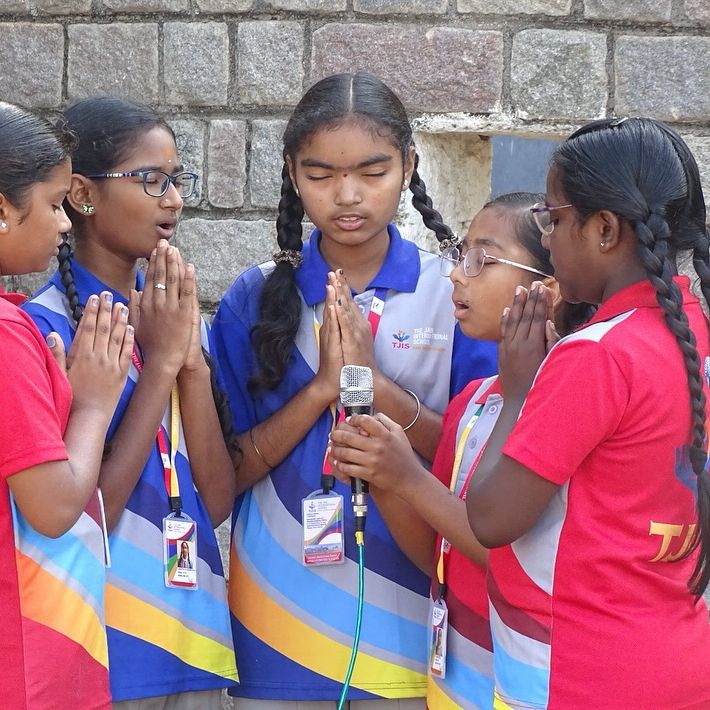 TJIS Students Honor Telangana State Liberation Day