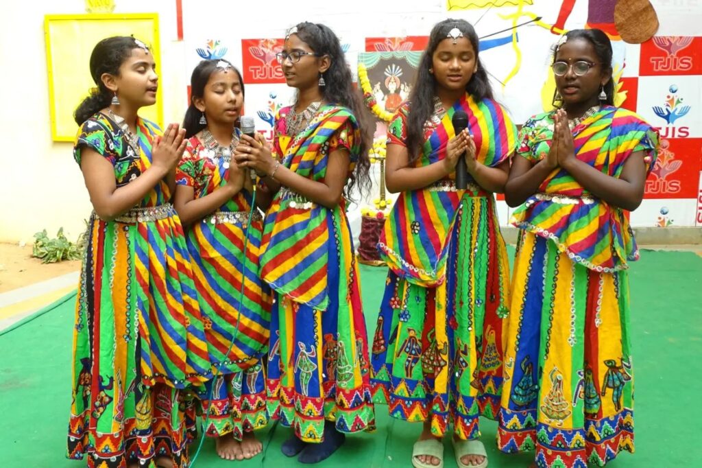 Bathukamma Celebrations at TJIS