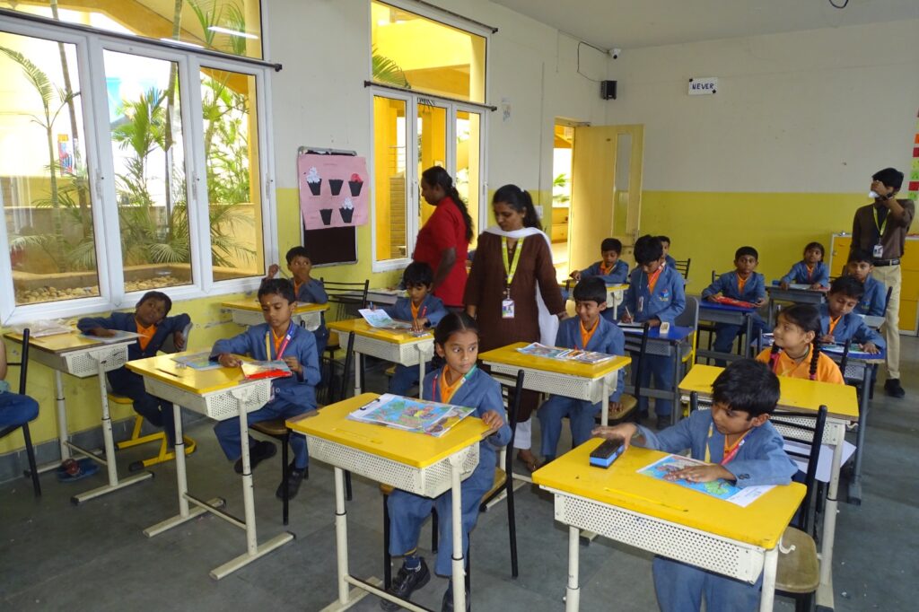 Painting Competition at The Jain International School