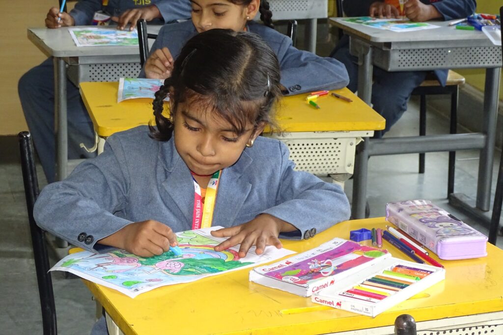 Painting Competition at The Jain International School