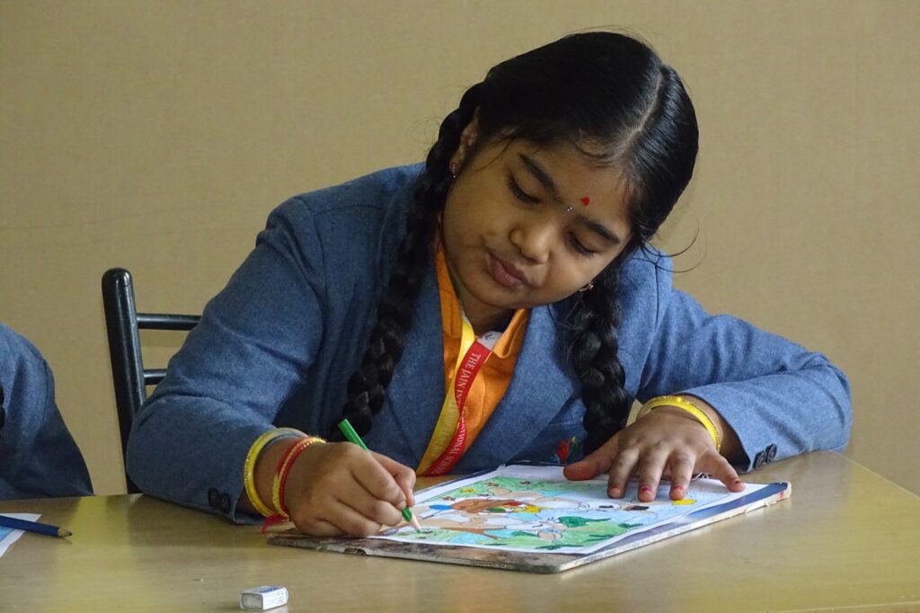 Painting Competition at The Jain International School