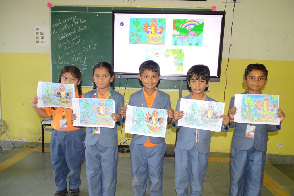 Painting Competition at The Jain International School