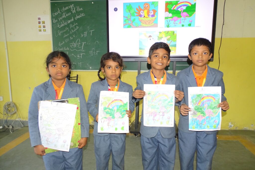 Painting Competition at The Jain International School