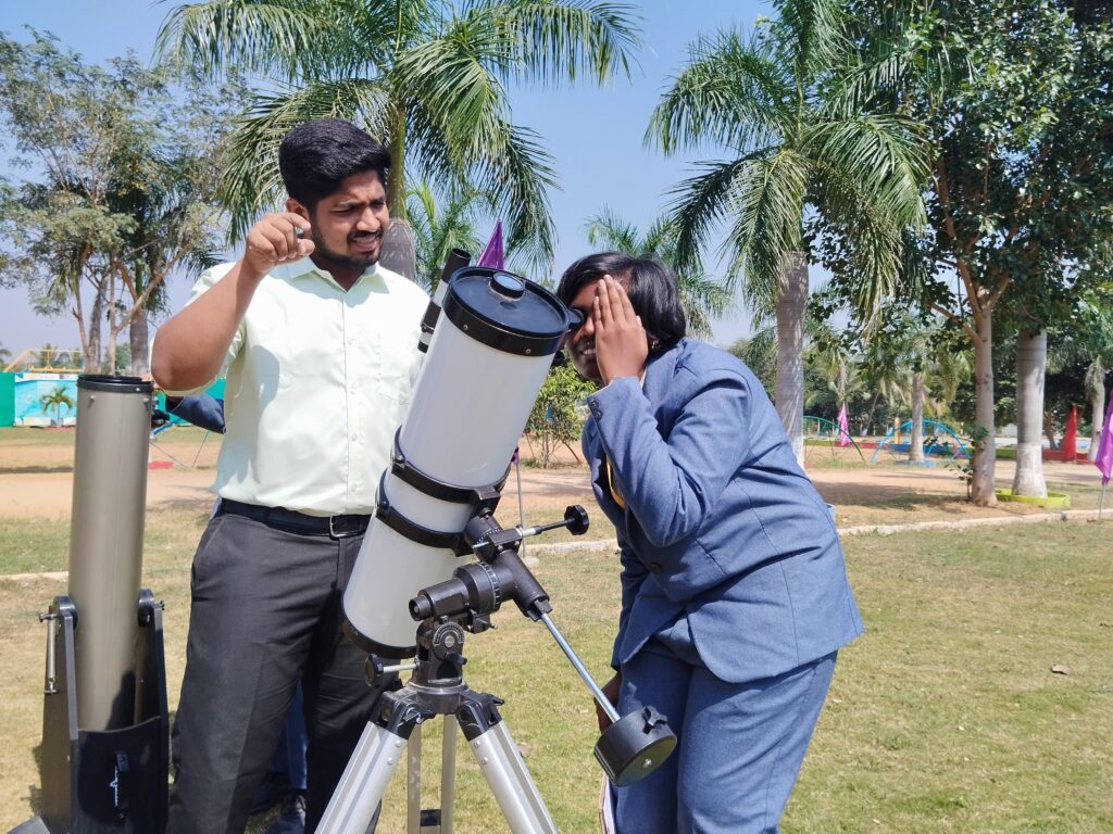 Solar Observation Week: Igniting a Passion for Science at TJIS