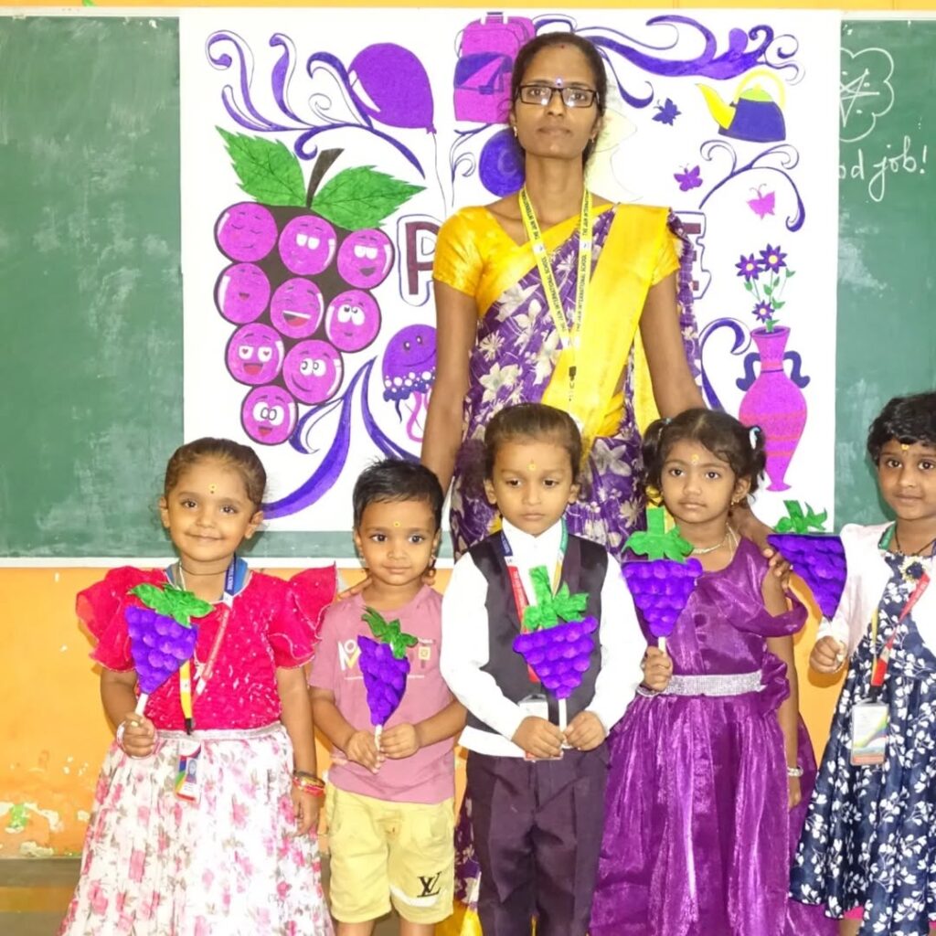 Purple Horizons - A Day of Creativity and Joy at TJIS