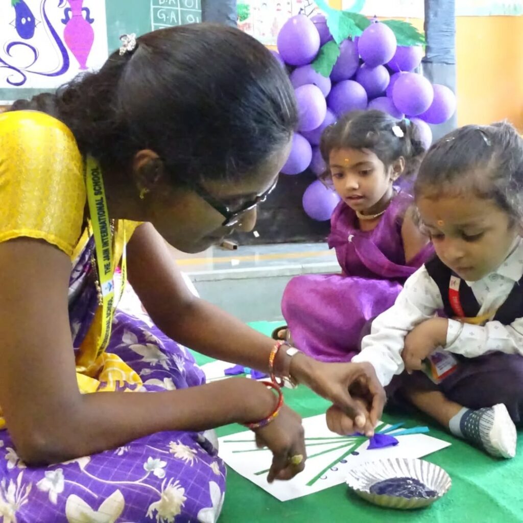 Purple Horizons - A Day of Creativity and Joy at TJIS