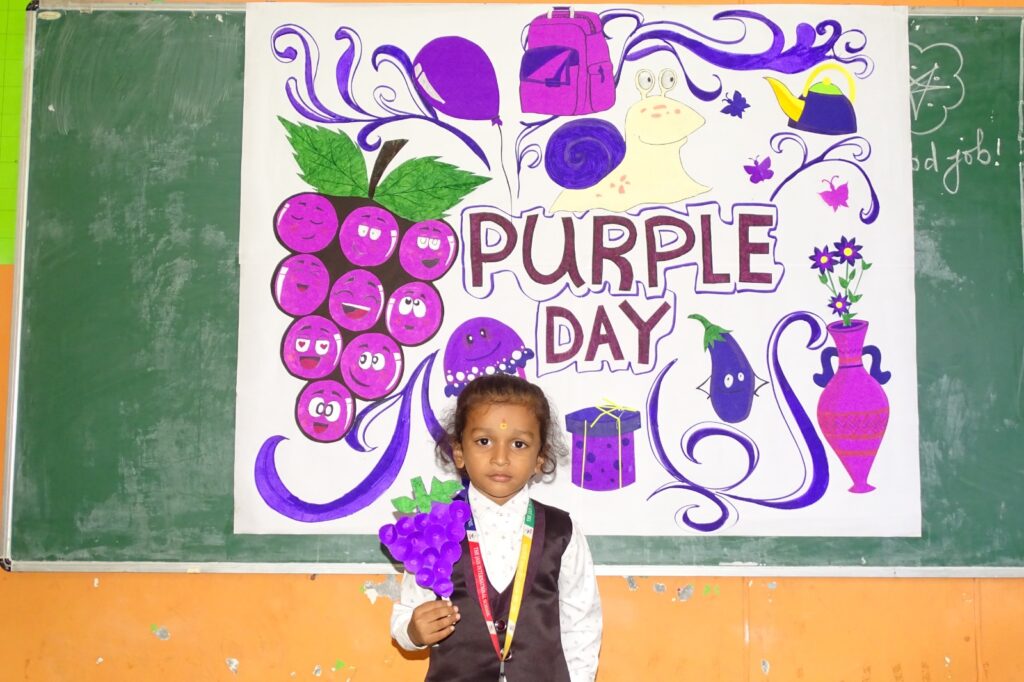 Purple Horizons - A Day of Creativity and Joy at TJIS