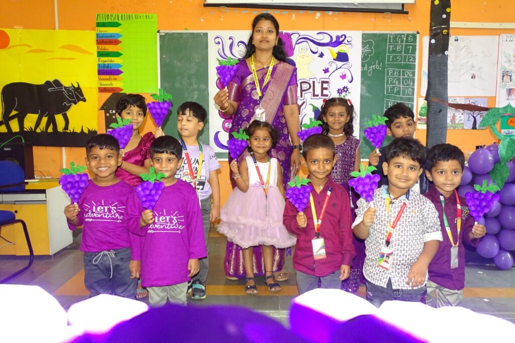 Purple Horizons - A Day of Creativity and Joy at TJIS