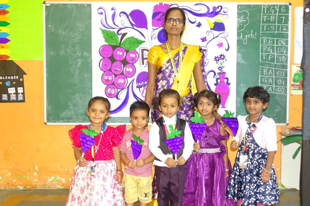 Purple Horizons - A Day of Creativity and Joy at TJIS