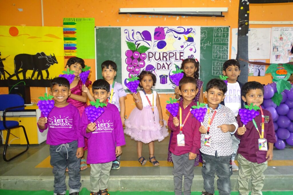 Purple Horizons - A Day of Creativity and Joy at TJIS