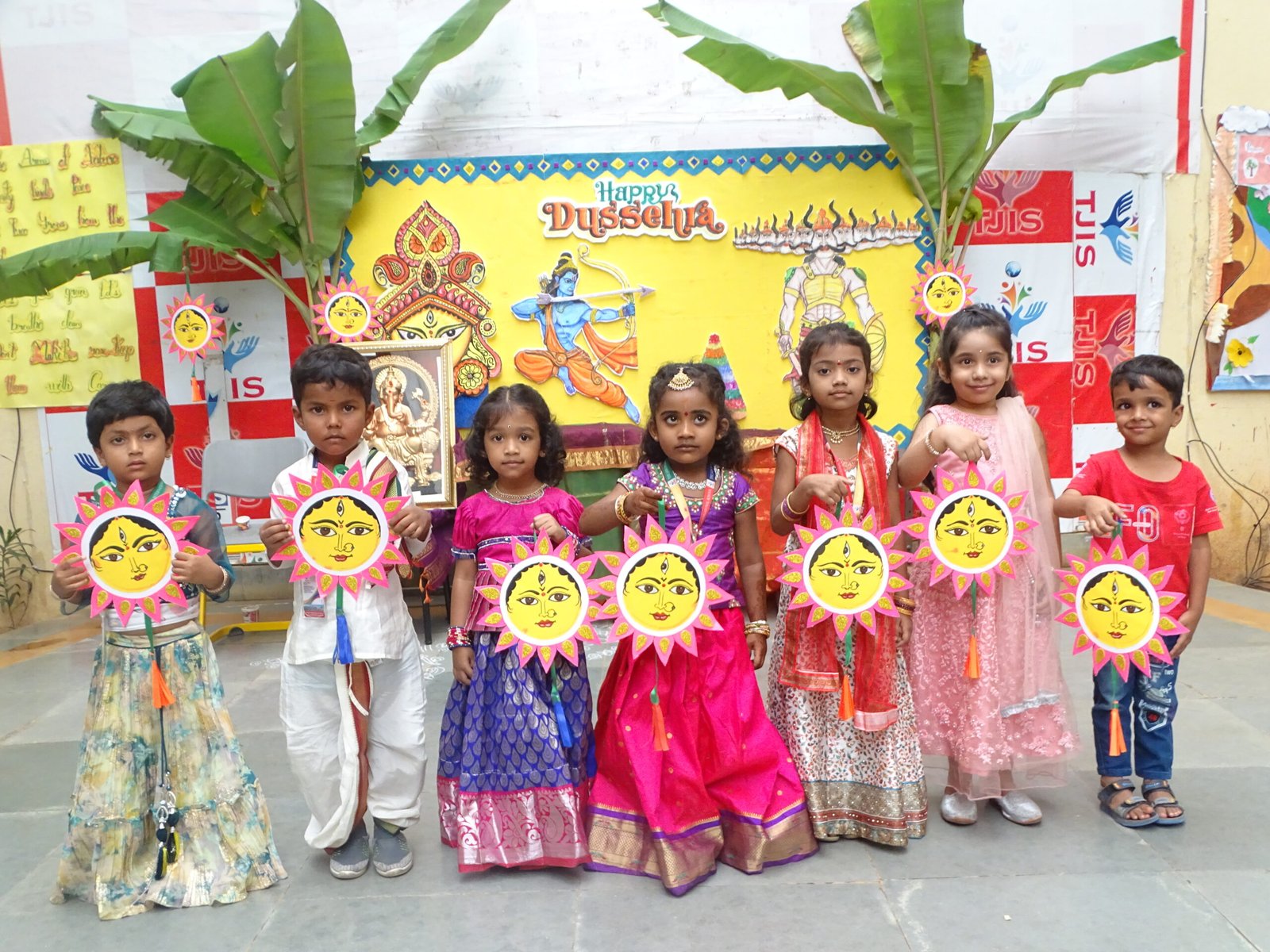Bathukamma & Dussehra Pre- Celebrations at TJIS