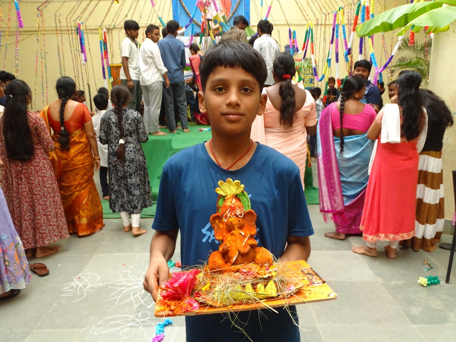 Ganesh Nimarjjan celebrations at TJIS