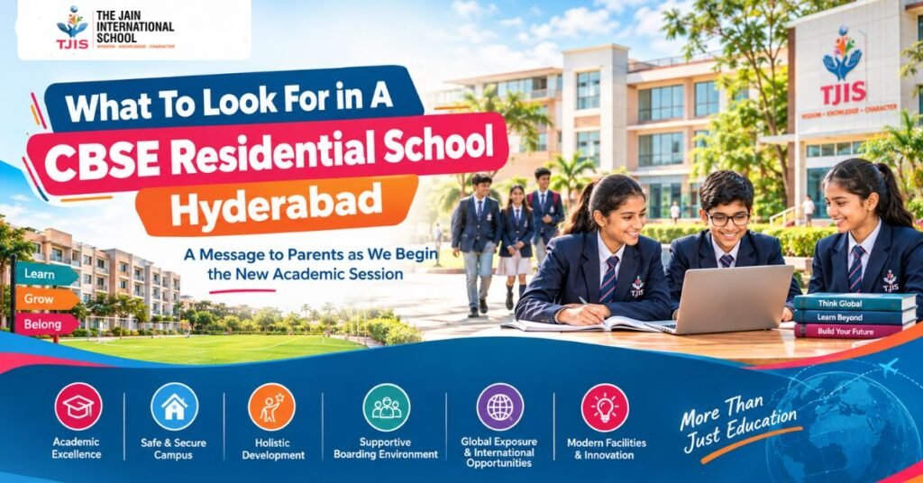 What To Look For in A CBSE Residential School in Hyderabad