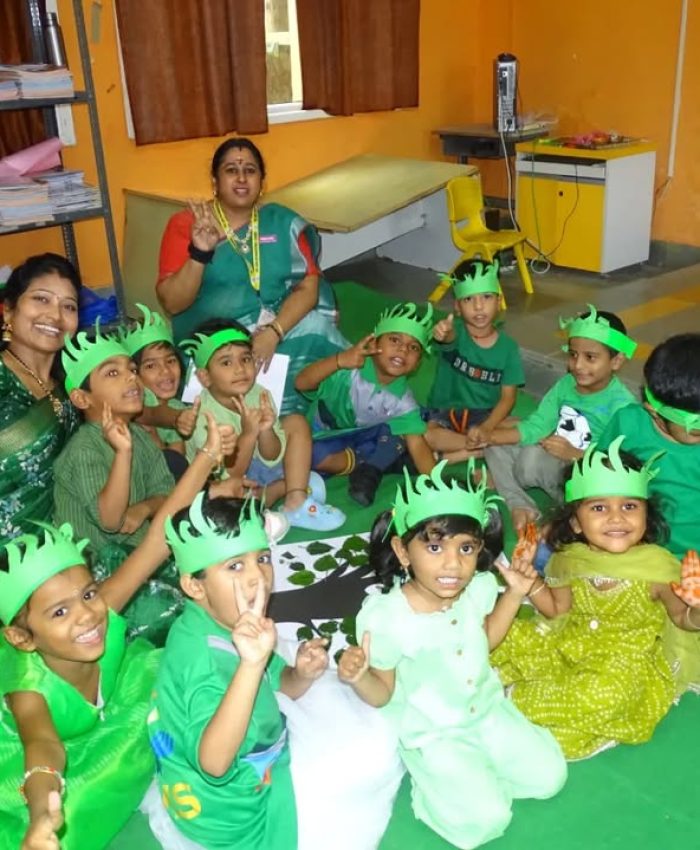 Green Colour Day Celebration at The Jain International School