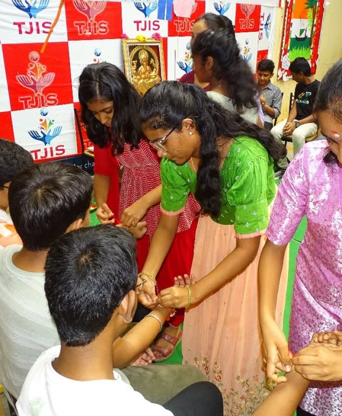 Raksha Bandhan Celebration at TJIS