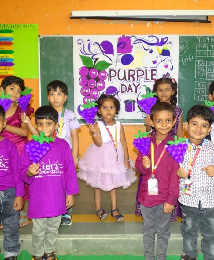 Purple Horizons - A Day of Creativity and Joy at TJIS